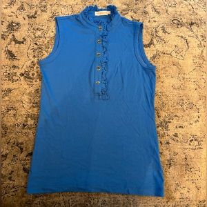 Tory Burch blue tank top